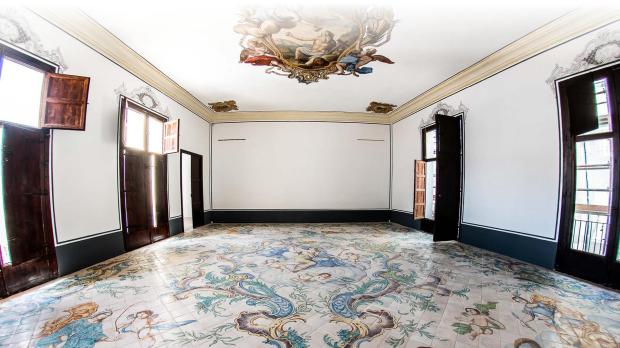 salón principal museo de la seda de valencia